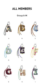 Labubu The Monsters Pin for Love Pendant (A-M) Blind Box