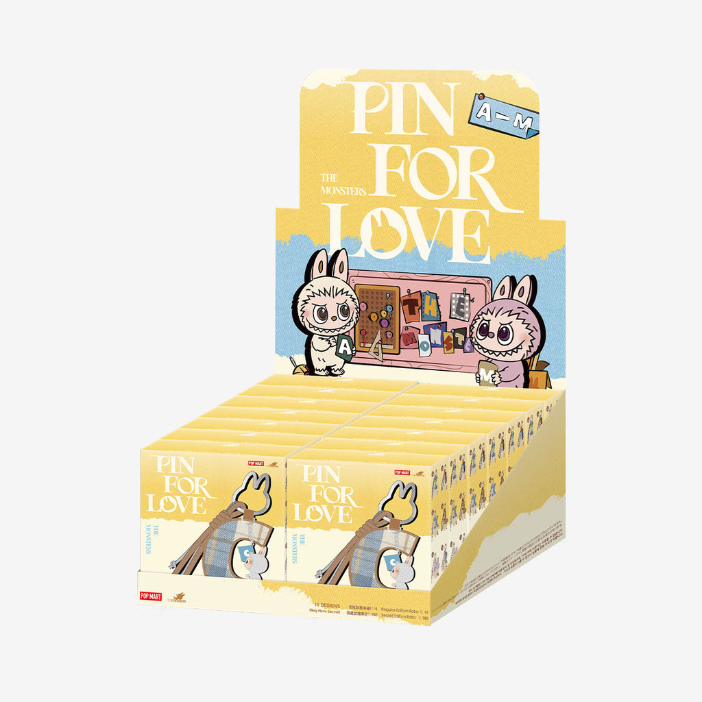 Labubu The Monsters Pin for Love Pendant (A-M) Blind Box