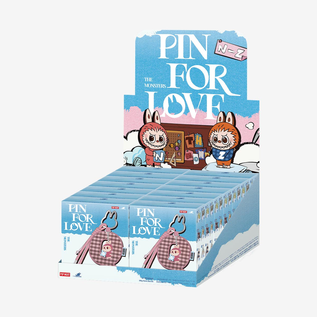 Labubu The Monsters Pin for Love Pendant (N-Z) Blind Box