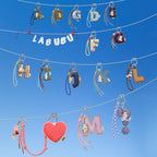 Labubu The Monsters Pin for Love Pendant (N-Z) Blind Box