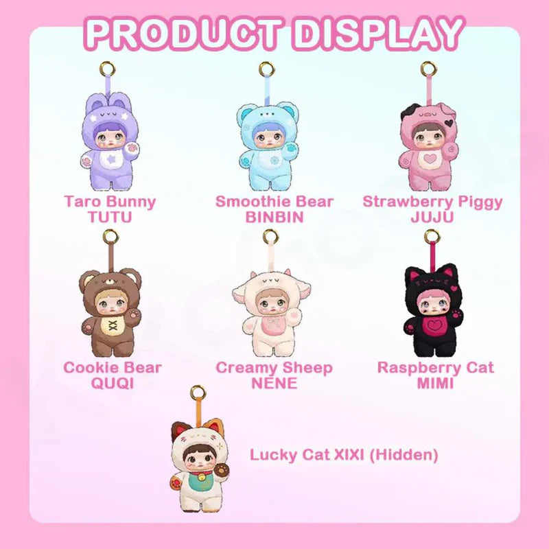 Nommi Loveliness Never Ends Plush Blind Box Display Set