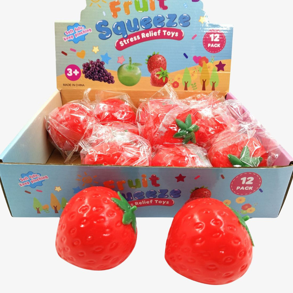 Strawberry Squeeze relief toy