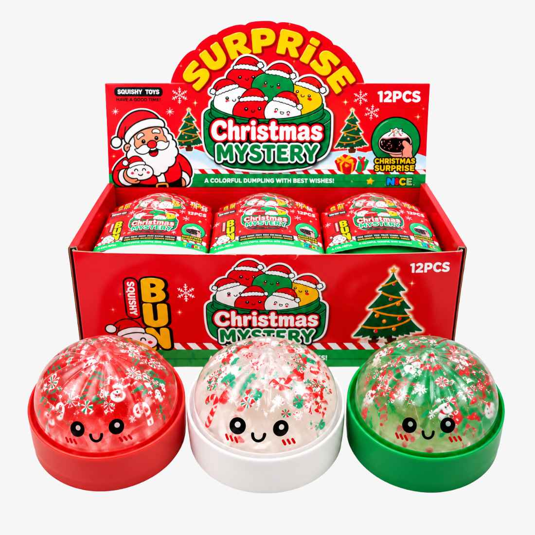 Christmas Squishy Dumpling Sugar rebound 230g